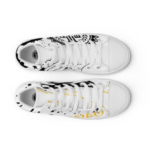 Load image into Gallery viewer, TSW Limited Edition* White STATEMENT High Tops (men sized)