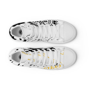 TSW Limited Edition* White STATEMENT High Tops (men sized)