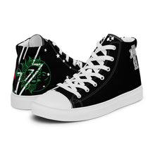 Load image into Gallery viewer, TSW Exclusive* Black STATEMENT High Tops (men&#39;s sized)