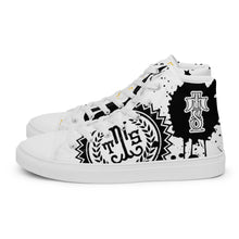 Load image into Gallery viewer, TSW Limited Edition* White STATEMENT High Tops (men sized)