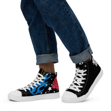 Load image into Gallery viewer, TSW Exclusive* Black STATEMENT High Tops (men sized)