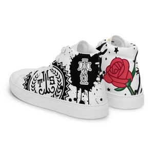 TSW Limited Edition* White STATEMENT High Tops (men sized)