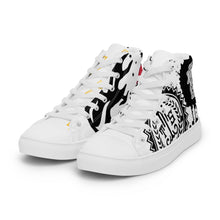 Load image into Gallery viewer, TSW Limited Edition* White STATEMENT High Tops (men sized)