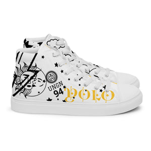 TSW Limited Edition* White STATEMENT High Tops (men sized)