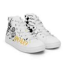 Load image into Gallery viewer, TSW Limited Edition* White STATEMENT High Tops (men sized)