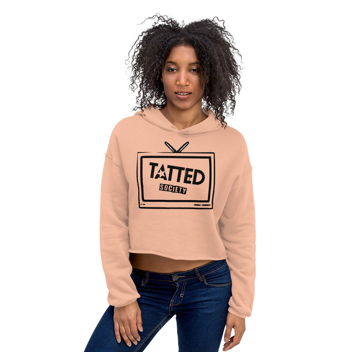 Womens Feature Un-Generation Crop Hoodie