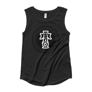 Tatted Ladies’ Cap Sleeve T-Shirt