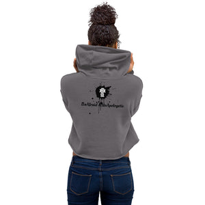 Womens Feature Un-Generation Crop Hoodie