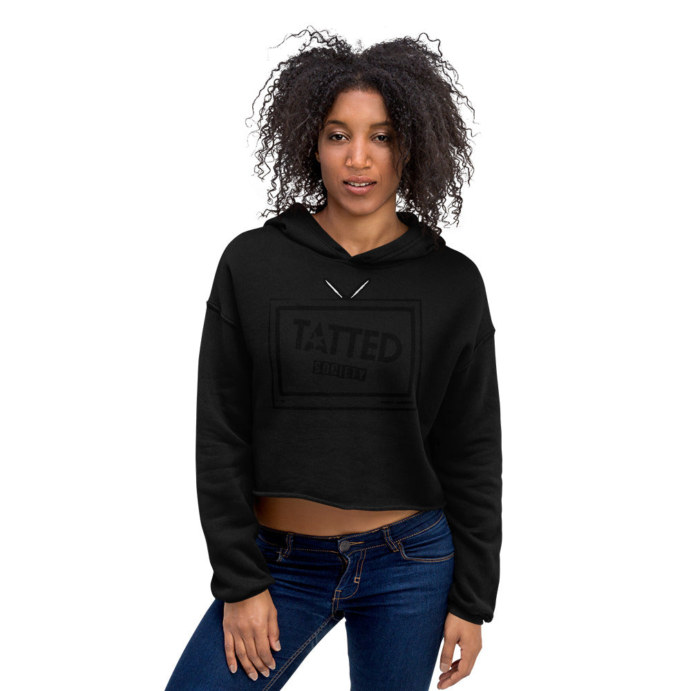 Womens Feature Un-Generation Crop Hoodie