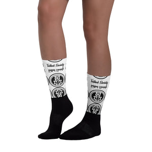 Mirrored Logo Socks