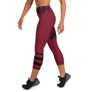 TS University Yoga Capri Leggings