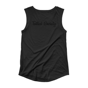 Tatted Ladies’ Cap Sleeve T-Shirt