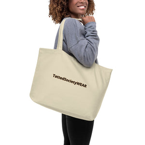 Large TS Organic tote bag