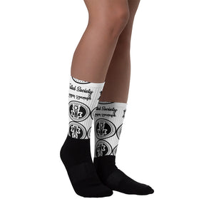 Mirrored Logo Socks