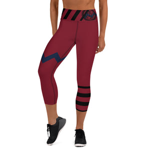 TS University Yoga Capri Leggings