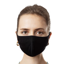 Load image into Gallery viewer, Society’s Basic Black Protective Face Mask (3-Pack)