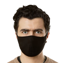 Load image into Gallery viewer, Society’s Basic Black Protective Face Mask (3-Pack)