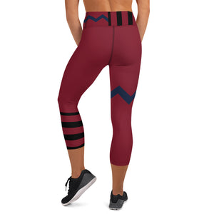 TS University Yoga Capri Leggings