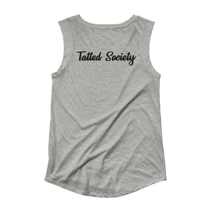 Tatted Ladies’ Cap Sleeve T-Shirt