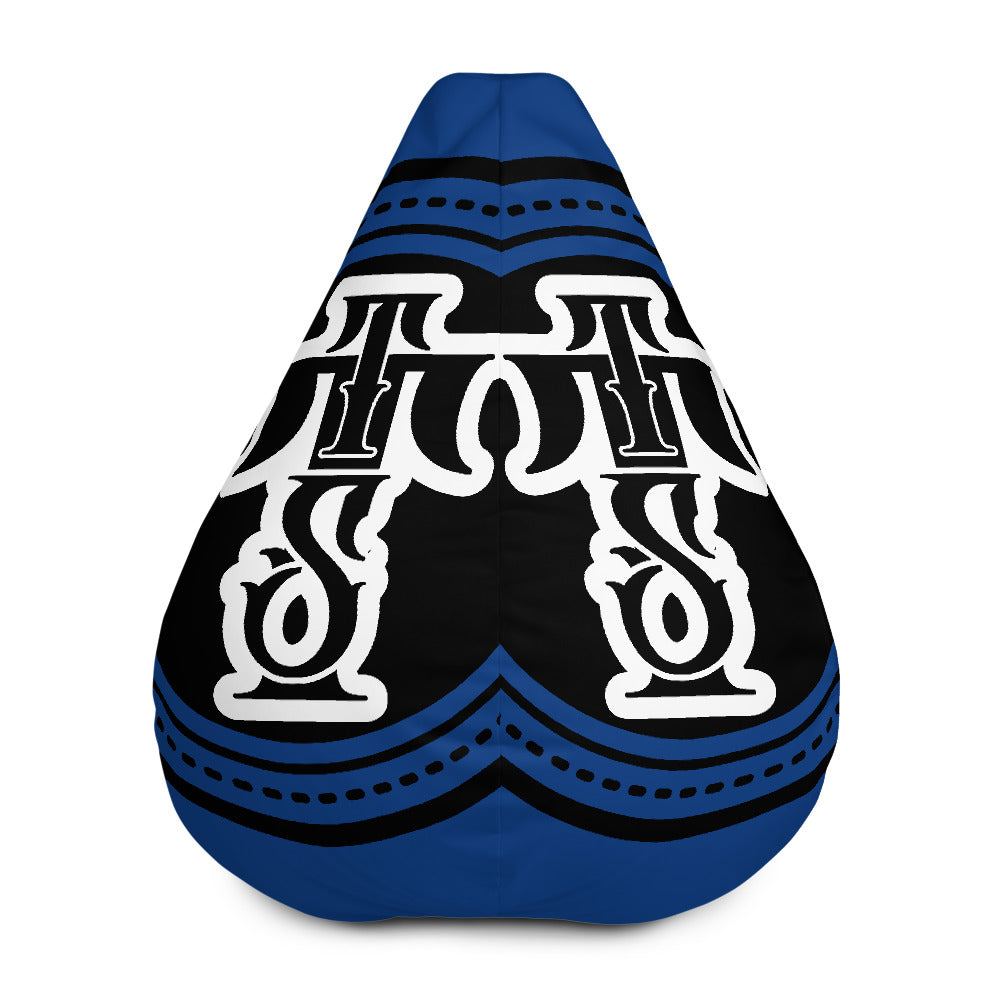 Tatted Society Bean Bag Chair (Royal Blue)