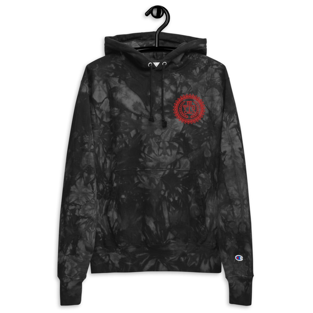 TS Champion* tie-dye hoodie